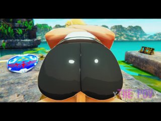 zelda - 1/2; with clothes; elf; thicc; big ass; big butt; 3d sex porno hentai; (by @xthexpovx) [the legend of zelda]